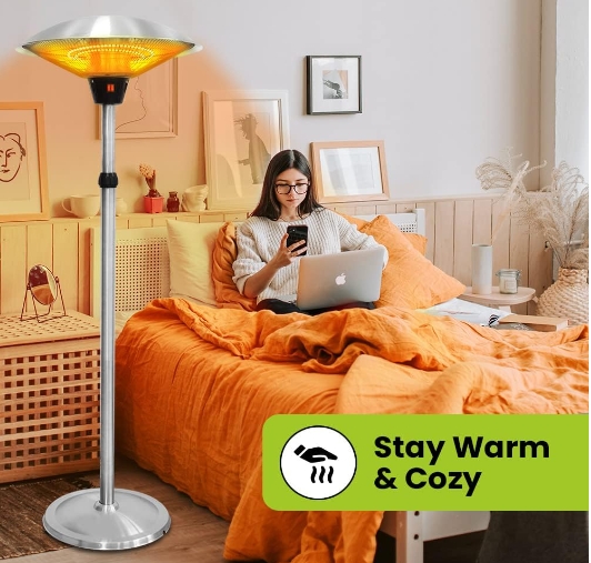 Wall mounted electric heater