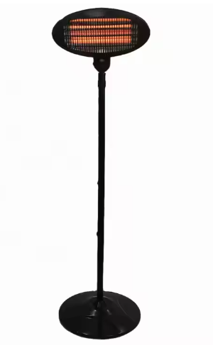 Heater with tip over protection