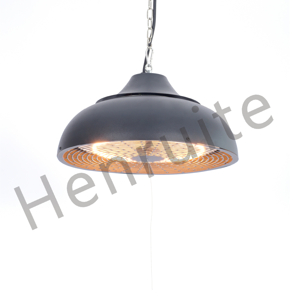 Distance between patio heater and ceiling